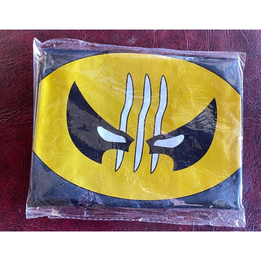 Kids Med Superhero 1Cape & 1 Mask New Halloween Wolverine Costume 3-10